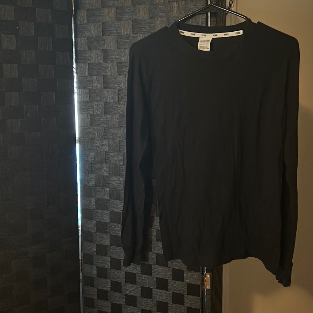 PINK Victorias secret women’s black long sleeve size XS